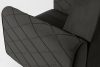 GUSTAVO III Velours Sessel elegant anthrazit anthrazit - Foto 5