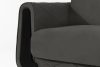 GUSTAVO III Velours Sessel elegant anthrazit anthrazit - Foto 6