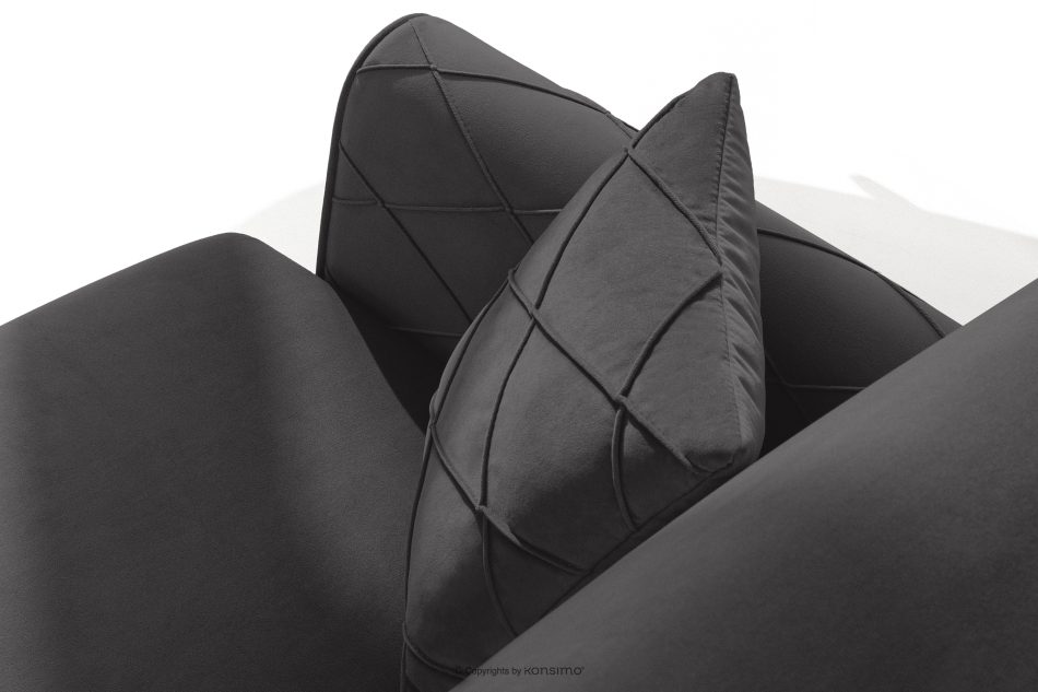 GUSTAVO III Sessel Velours elegant graphit graphit - Foto 6