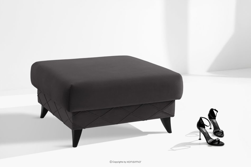 GUSTAVO III Sitzhocker elegant graphit graphit - Foto 1