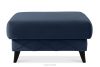 Sitzhocker elegant navy blau