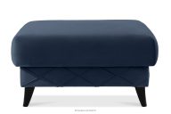 Sitzhocker elegant navy blau