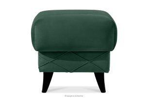 GUSTAVO III, https://konsimo.de/kollektion/gustavo-iii/ Velours Sitzhocker mit Stauraum dunkelgrün dunkelgrün - Foto
