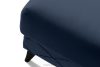 GUSTAVO III Sitzhocker mit Stauraum velours navy blau marineblau - Foto 5