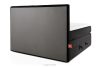 STRIX PRO Boxspringbett mittelhart 140 cm Doppelmatratze + HR-Topper Cordstoff schwarz schwarz - Foto 7