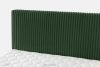 STRIX PRO Boxspringbett hart 140 cm Doppelmatratze + HR-Topper Cordstoff dunkelgrün dunkelgrün - Foto 10