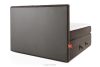 STRIX PRO Boxspringbett hart 140 cm Doppelmatratze + Visco-Topper Cordstoff braun braun - Foto 7