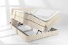 STRIX PRO Boxspringbett mittelhart 160 cm Doppelmatratze + HR-Topper Cordstoff beige beige - Foto 8