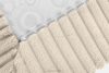 STRIX PRO Boxspringbett mittelhart 160 cm Doppelmatratze + HR-Topper Cordstoff beige beige - Foto 12