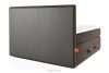 STRIX PRO Boxspringbett mittelhart 160 cm Doppelmatratze + HR-Topper Cordstoff in Braun braun - Foto 7