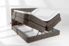 STRIX PRO Boxspringbett mittelhart 160 cm Doppelmatratze + HR-Topper Cordstoff in Braun braun - Foto 8
