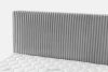 STRIX PRO Boxspringbett mittelhart 160 cm Doppelmatratze + Visco-Topper Cordstoff hellgrau hellgrau - Foto 10