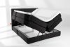 STRIX PRO Boxspringbett hart 160 cm Doppelmatratze + Visco-Topper Cordstoff schwarz schwarz - Foto 8