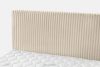 STRIX PRO Boxspringbett hart 160 cm Doppelmatratze + Visco-Topper Cordstoff beige beige - Foto 10
