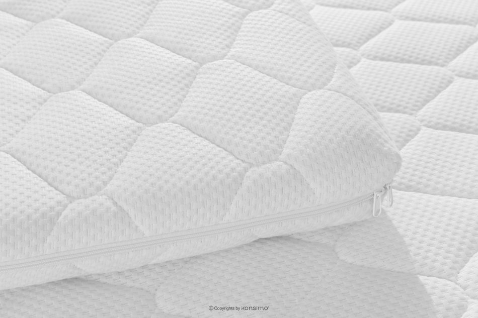 STRIX PRO Boxspringbett hart 160 cm Doppelmatratze + Visco-Topper Cordstoff braun braun - Foto 15
