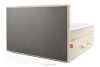 STRIX PRO Boxspringbett mittelhart 180 cm Doppelmatratze + HR-Topper Cordstoff beige beige - Foto 7