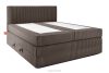STRIX PRO Boxspringbett hart 180 cm Doppelmatratze + HR-Topper Cordstoff braun braun - Foto 3