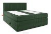STRIX PRO Boxspringbett hart 180 cm Doppelmatratze + Visco-Topper Cordstoff dunkelgrün dunkelgrün - Foto 3