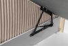 STRIX PRO Boxspringbett hart 200 cm Doppelmatratze + HR-Topper Cordstoff taupe taupe - Foto 15