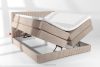 STRIX PRO Boxspringbett hart 200 cm Doppelmatratze + Visco-Topper Cordstoff taupe taupe - Foto 8