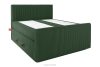 STRIX PRO+ Boxspringbett Doppelzimmer mittelhart 140 cm Doppelmatratze + HR-Topper Cordstoff dunkelgrün dunkelgrün - Foto 3