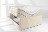 STRIX PRO+ Boxspringbett Doppelzimmer hart 140 cm Doppelmatratze + HR-Topper Cordstoff beige beige - Foto 8