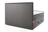STRIX PRO+ Boxspringbett Doppelzimmer hart 140 cm Doppelmatratze + Visco-Topper Cordstoff grau grau - Foto 7