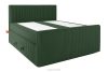 STRIX PRO+ Boxspringbett Doppelzimmer mittelhart 160 cm Doppelmatratze + HR-Topper Cordstoff in Dunkelgrün dunkelgrün - Foto 3