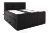 STRIX PRO+ Boxspringbett Doppelzimmer mittelhart 160 cm Doppelmatratze + Visco-Topper Cordstoff schwarz schwarz - Foto 3