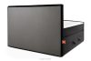 STRIX PRO+ Boxspringbett Doppelzimmer hart 160 cm Doppelmatratze + Visco-Topper Cordstoff schwarz schwarz - Foto 7