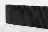 STRIX PRO+ Boxspringbett Doppelzimmer hart 160 cm Doppelmatratze + Visco-Topper Cordstoff schwarz schwarz - Foto 10