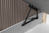 STRIX PRO+ Boxspringbett Doppelzimmer hart 160 cm Doppelmatratze + Visco-Topper Cordstoff braun braun - Foto 15