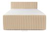 STRIX PRO+ Boxspringbett Doppelzimmer mittelhart 180 cm Doppelmatratze + HR-Topper Cordstoff sandfarben sandfarben - Foto 5