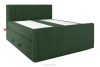 STRIX PRO+ Boxspringbett Doppelzimmer mittelhart 180 cm Doppelmatratze + Visco-Topper Cordstoff in Dunkelgrün dunkelgrün - Foto 3