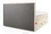 STRIX PRO+ Boxspringbett Doppelzimmer mittelhart 180 cm Doppelmatratze + Visco-Topper Cordstoff beige beige - Foto 7