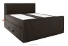 STRIX PRO+ Boxspringbett Doppelzimmer hart 180 cm Doppelmatratze + Visco-Topper Cordstoff dunkelbraun dunkelbraun - Foto 3