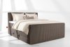 STRIX PRO+ Boxspringbett Doppelzimmer mittelhart 200 cm Doppelmatratze + HR-Topper Cordstoff in Braun braun - Foto 2