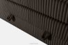 STRIX PRO+ Boxspringbett Doppelzimmer mittelhart 200 cm Doppelmatratze + Visco-Topper Cordstoff in Dunkelbraun dunkelbraun - Foto 11