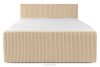 STRIX PRO+ Boxspringbett Doppelzimmer hart 200 cm Doppelmatratze + Visco-Topper Cordstoff sandfarben sandfarben - Foto 5