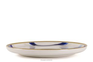 DALLI, https://konsimo.de/kollektion/dalli/ Dessertteller Wellen im skandinavischen Stil blau/beige/olivgrün blau/beige/olivgrün - Foto