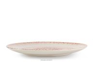 Dessertteller mediterraner Stil korallenfarben/beige/blau