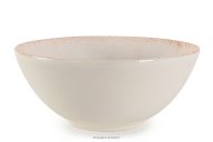 Schüssel mediterraner Stil korallenfarben/beige/blau