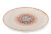 AMITA Essgeschirr-Set mediterraner Stil 6 Personen (18 Stück) korallenfarben/beige/blau korallenfarben/beige/blau - Foto 3