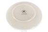 AMITA Essgeschirr-Set mediterraner Stil 6 Personen (24 Stück) korallenfarben/beige/blau korallenfarben/beige/blau - Foto 4