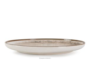 KERI, https://konsimo.de/kollektion/keri/ Speiseteller im Japandi-Stil beige/grau/dunkelblau beige/grau/dunkelblau - Foto