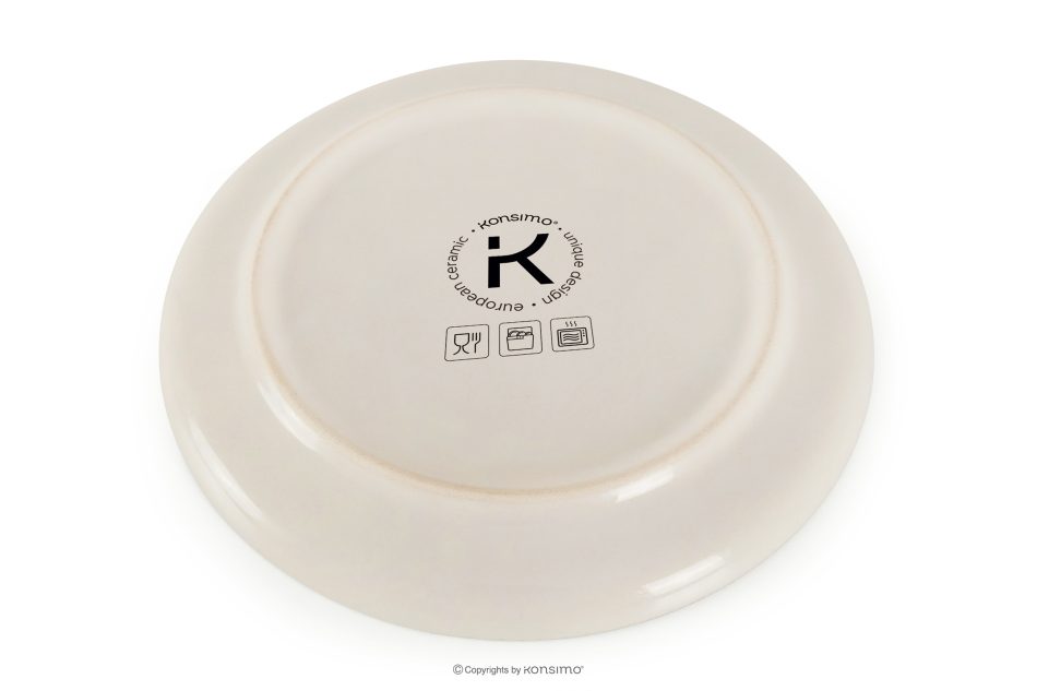 KERI Essgeschirr-Set im Japandi-Stil 6 Personen (18 Stück) beige/grau/dunkelblau beige/grau/dunkelblau - Foto 5