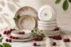 KERI Essgeschirr-Set japandi 6 Personen (12 Stück) beige/grau/dunkelblau beige/grau/dunkelblau - Foto 2