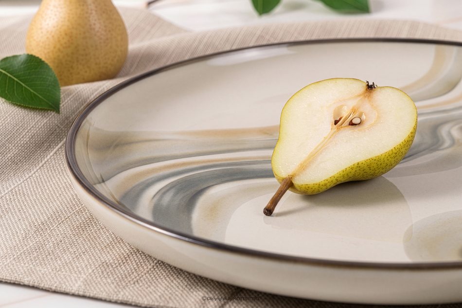 SALVA Dessertteller im nordischen Stil 6 Stück grau/sandfarben/beige grau/sandfarben/beige - Foto 9