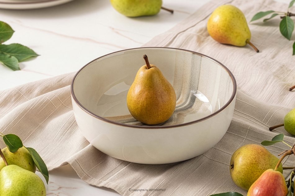 SALVA Schüssel im nordischen Stil 6 Stück grau/sandfarben/beige grau/sandfarben/beige - Foto 7