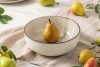 SALVA Essgeschirr-Set nordischer Stil 6 Personen (18 Stück) grau/sandfarben/beige grau/sandfarben/beige - Foto 13